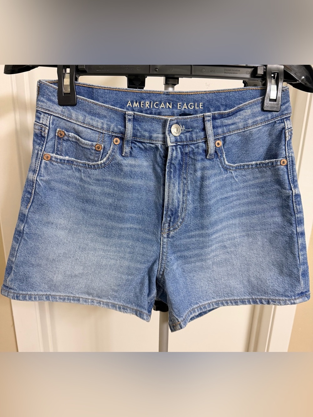 American Eagle Outfitters Light Wash Denim Jean Shorts